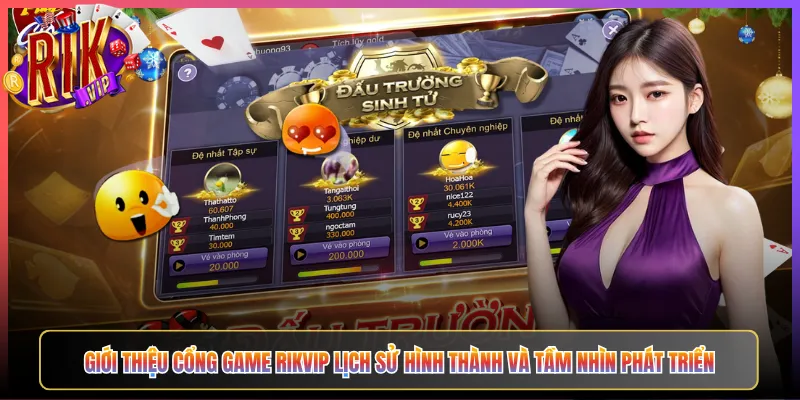 Giới Thiệu Cổng Game Rikvip Lịch Sử Hình Thành Và Tầm Nhìn Phát Triển