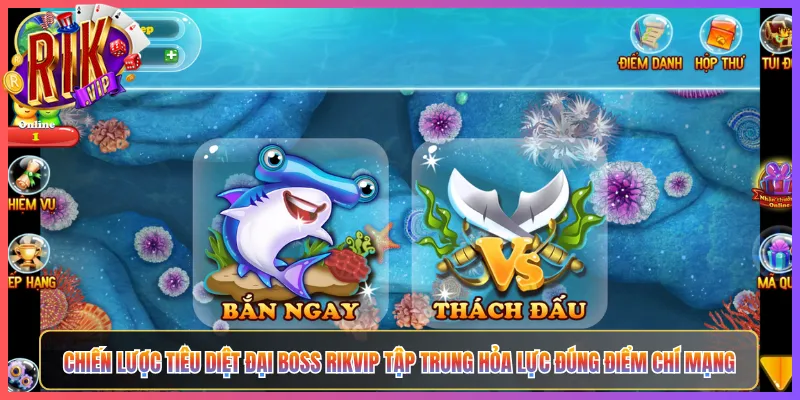 Chiến Lược Tiêu Diệt Đại Boss Rikvip Tập Trung Hỏa Lực Đúng Điểm Chí Mạng